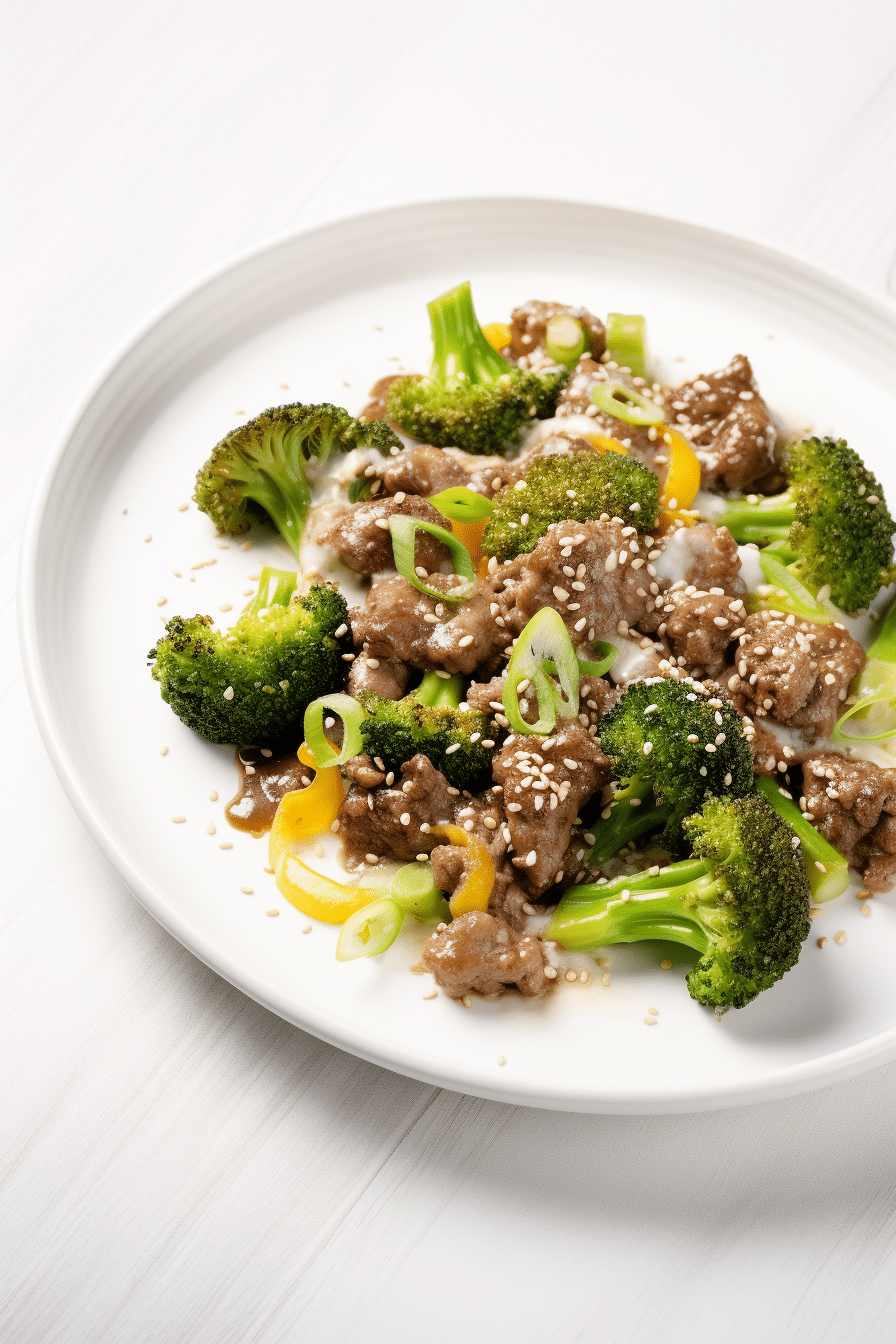 Quick and Easy Keto Ground Beef and Broccoli Stir Fry Recipe